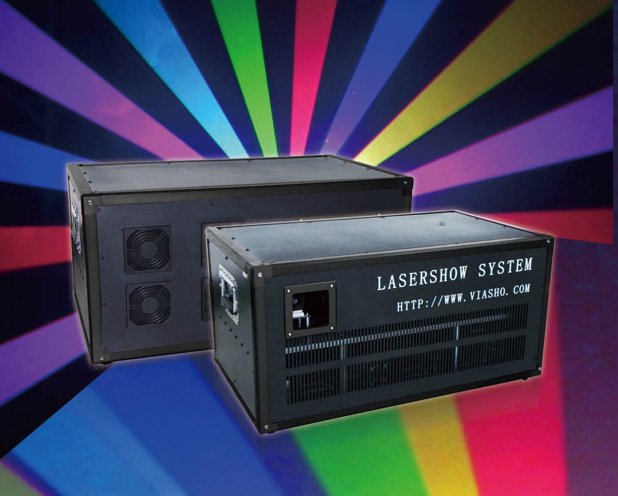 8-30W RGB Air-cooled Lasershow System